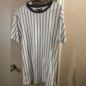 Striped T-shirt dress